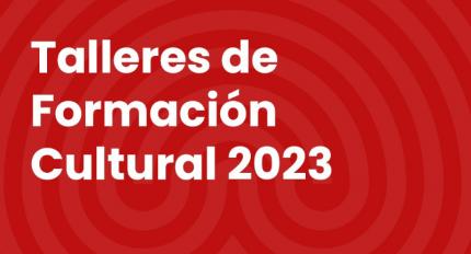 Imagen ilustrativa - Talleres de fomación cultural 2023.